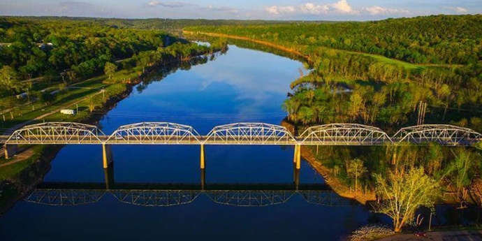 Bull Shoals Lake Bridge - Courtesy Craig B. Smith Bull Shoals Lake Bridge - Courtesy Craig B. Smith