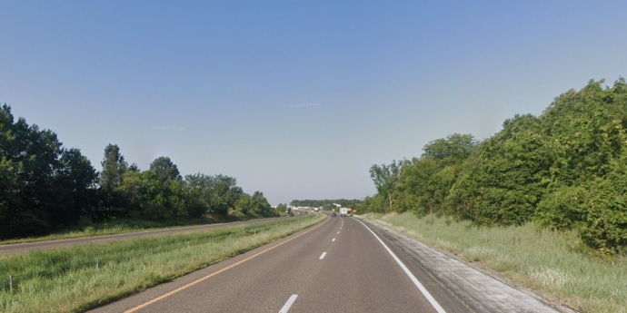 I-70 looking west between Rocheport and Columbia