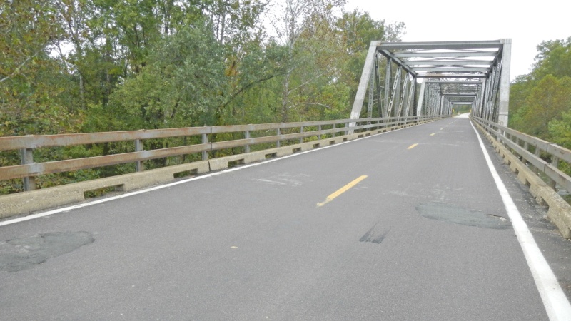 Leeper Bridge Deck view