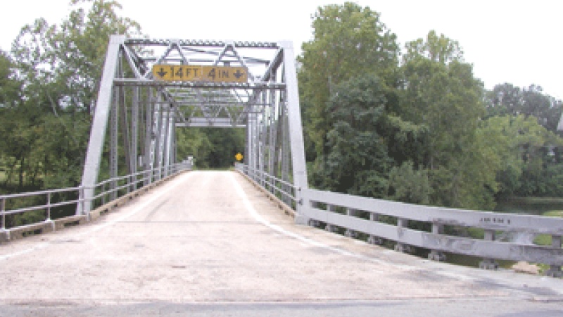 Dug Hill Bridge, deck view